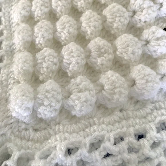 Hand crochet custom made baby blanket - Picture 8 of 16
